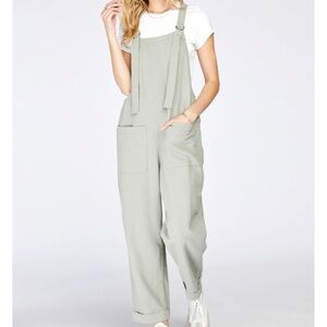 Gentle Fawn Austen Aloe Cuffed Overalls